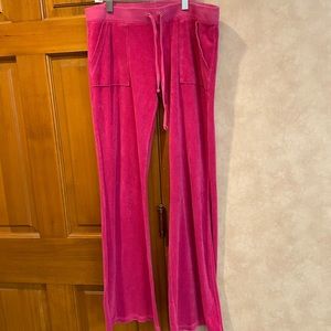 Hello from the year 2001! Juicy Couture flared Terry soft pants - Medium
